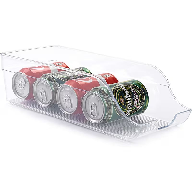 Soda Can Organizer for Refrigerator | Fridge & Pantry Can Holder – Holds 9 Cans