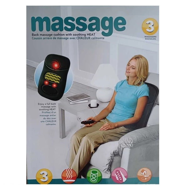 Mini Back Pain Massager With Heat & Controller