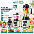 8-in-1 Blender Mixer Grinder 4L – 1500W