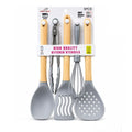 5-Piece Silicone Cooking & Baking Utensil Set