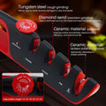 4-in-1 Adjustable Angle Knife Sharpener Tool - Red