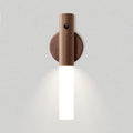 Wooden Rechargeable Wall Light – LED Motion Sensor Night Light