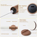 Wooden Rechargeable Wall Light – LED Motion Sensor Night Light