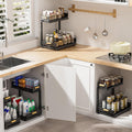 2-Tier Pull-Out Under Sink Organizer with Adjustable Height