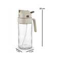 2-in-1 Glass Oil Sprayer and Pourer Bottle, 500 ml