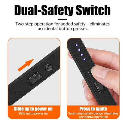 USB Rechargeable Flameless Arc Lighter Techmanistan