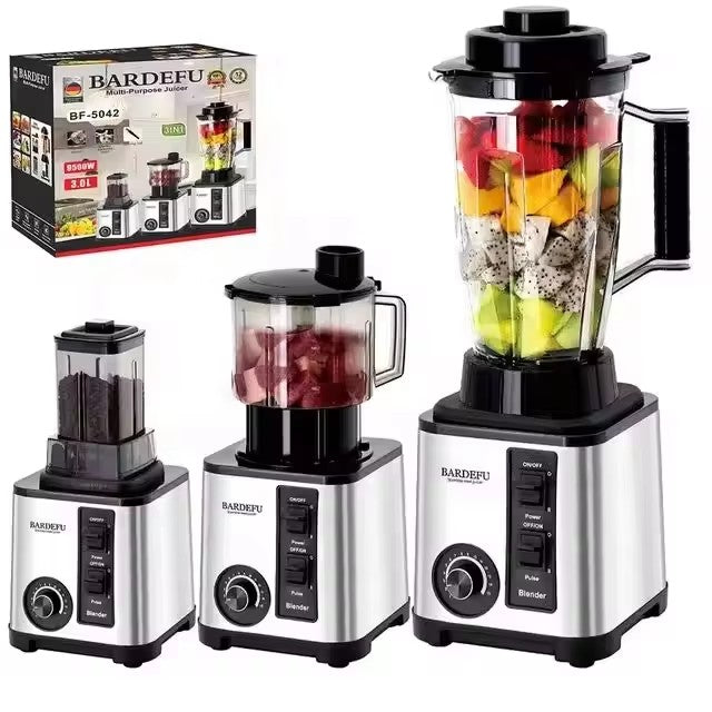 3 in 1 - 3L Portable 8 Blades Blender Juicer Smoothie Machine Techmanistan