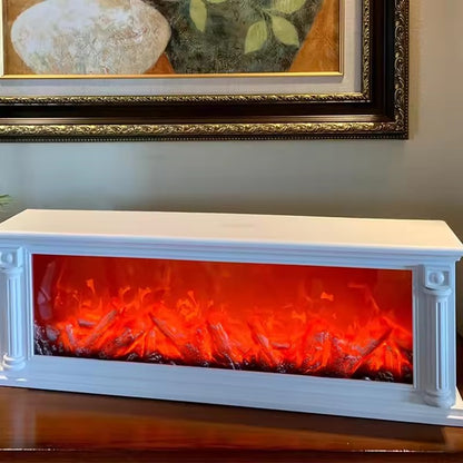Electric Fireplace Firebox Insert with Realistic Flame