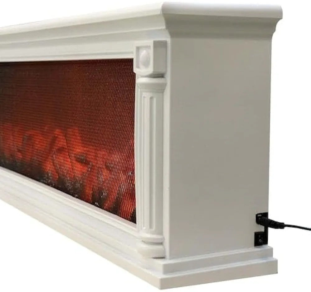 Electric Fireplace Firebox Insert with Realistic Flame