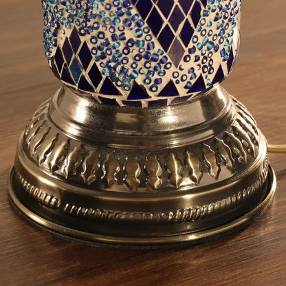 Pair of Moroccan Mosaic Lamp Turkish Table Lamp