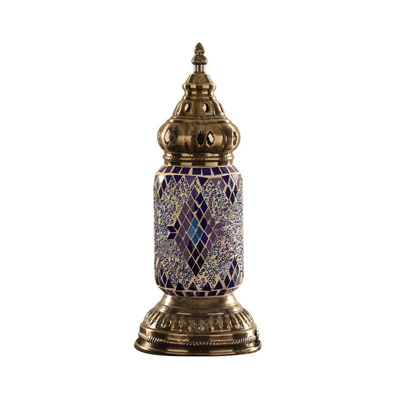 Pair of Moroccan Mosaic Lamp Turkish Table Lamp