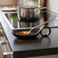 Ceramic Spoon Rest with Handle Loop