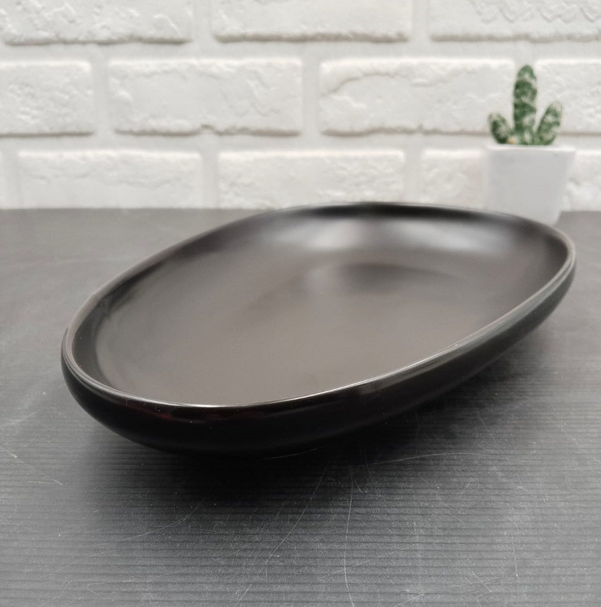 Oval Ceramic Serving Plate