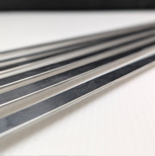 Premium Stainless Steel BBQ Skewers with Wooden Handle – Seekh Kabab Rods (3 & 6 Piece Set)