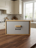 Bread Box Vintage Style Kitchen Canister Set (Sugar, Tea, Coffee) – Modern Kitchen Storage