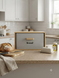 Bread Box Vintage Style Kitchen Canister Set (Sugar, Tea, Coffee) – Modern Kitchen Storage
