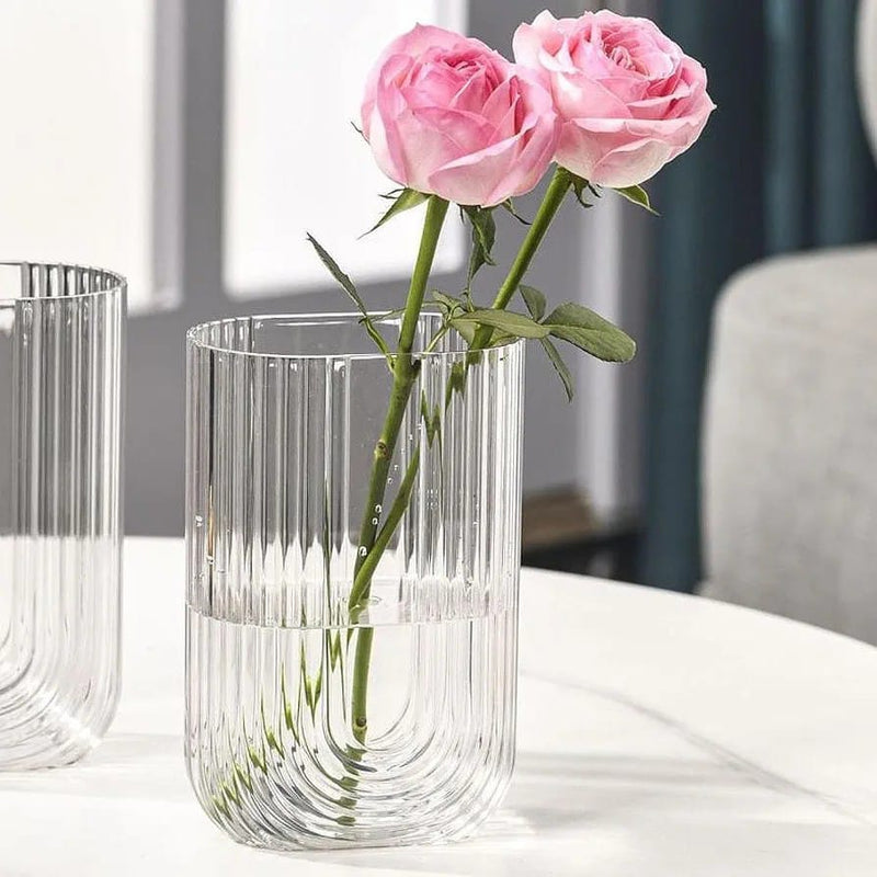 Clear Acrylic Vase for Flower Arrangements