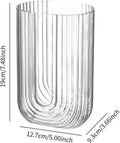 Clear Acrylic Vase for Flower Arrangements