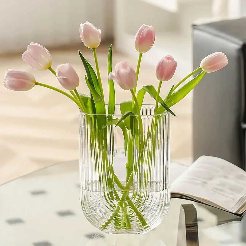 Clear Acrylic Vase for Flower Arrangements