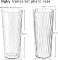 Clear Acrylic Vase for Flower Arrangements