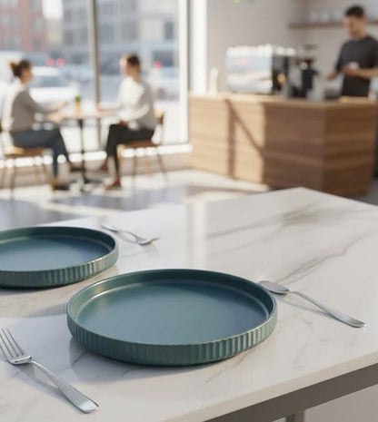 Ceramic Round Serving Plate