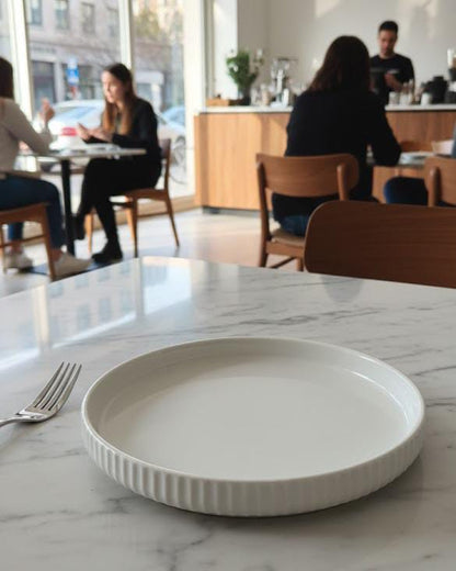 Ceramic Round Serving Plate