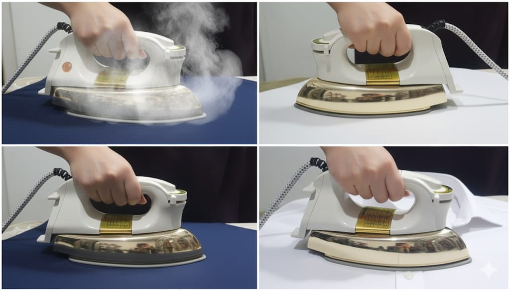 Heavy Duty Dry Iron for Clothes