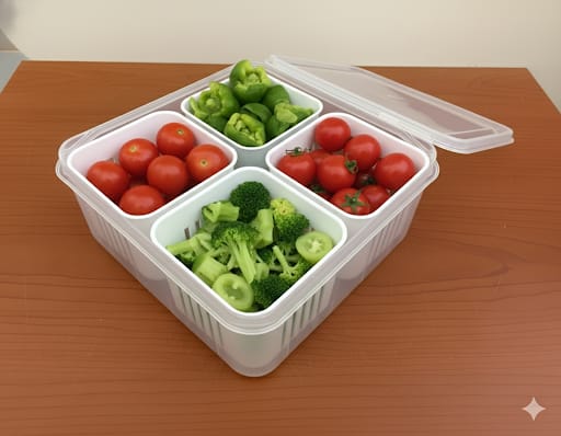 Modern Fridge Storage Boxes, Kitchen Organizer