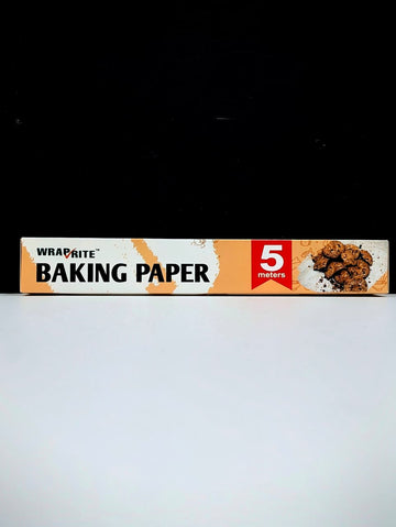 WrapRite 5 Meter Non-Stick Baking Paper Roll – Premium Quality, Easy Cleanup