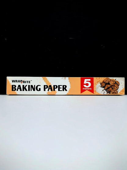 WrapRite 5 Meter Non-Stick Baking Paper Roll – Premium Quality, Easy Cleanup