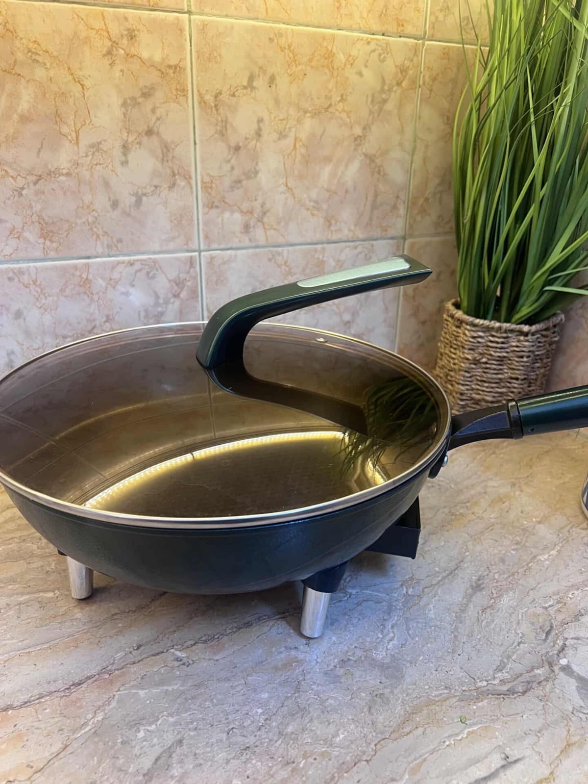 Multi Functional Electric Wok Appliance - Advanced Heating Technology