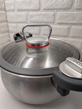 Stainless Steel Pressure Cooker – Double Ear Soup Pot & Hot Pot