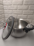 Stainless Steel Pressure Cooker – Double Ear Soup Pot & Hot Pot