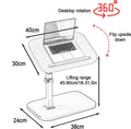Multifunctional Adjustable Height Side Table