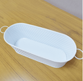 1Pc Oval Shape Metal Bucket