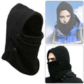 Thermal Fleece Balaclava Bike Warm Hooded Neck Warmer Motorcycle Winter Mask.