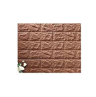 Pack of 4 - 3D Brick Wall Stickers Techmanistan