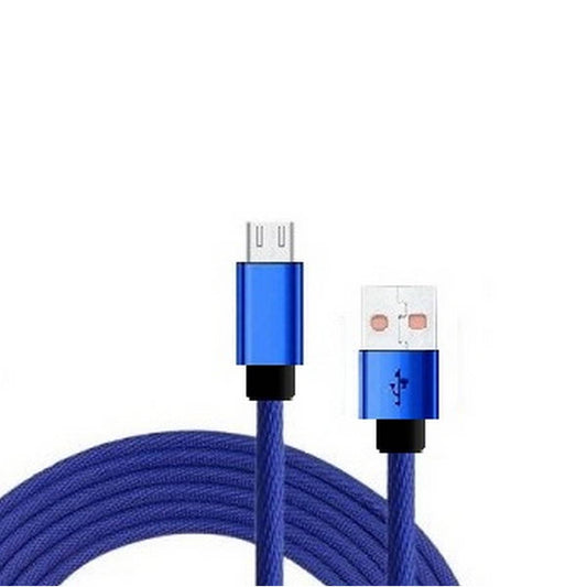 Nylon Braided USB Data/Charging Cable for Android Techmanistan