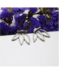 Leaves Shaped Stud Earrings--Techmanistan-My Store