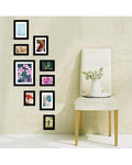 Set of 9 - Picture Frames - Black My Store
