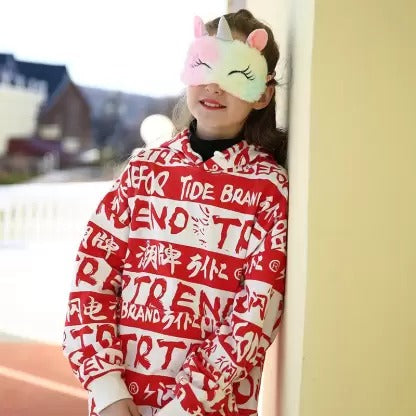 Soft Plush Unicorn Sleep Eye Mask – Random Color