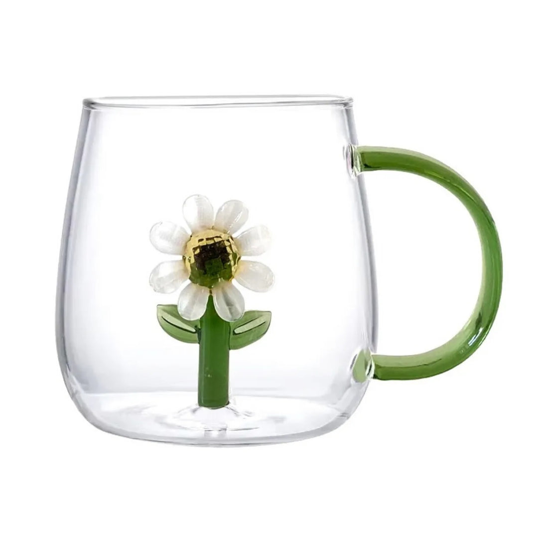 3D Sunflower Inside Mug with Handle