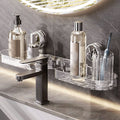 Wall Mounted Bathroom Shelf Sink Rack Soap Holder