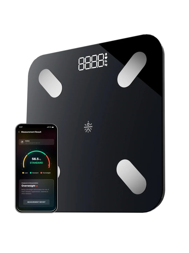 Bluetooth Smart Digital Electronic Weighing Scale - 180kg