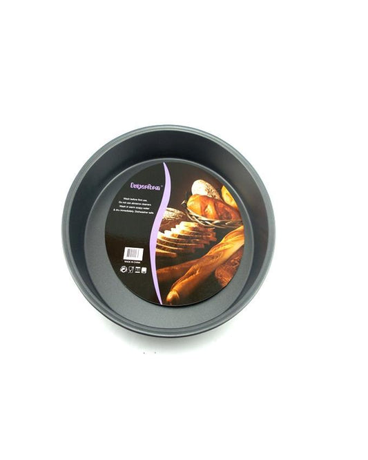 Non-Stick Round Cake Pan - Perfect for Baking Cakes, Pies & More--Techmanistan-My Store