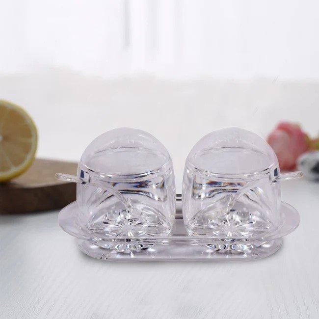 Acrylic Convenient Jam Jar, Clear Seasoning Box - Techmanistan in Pakistan