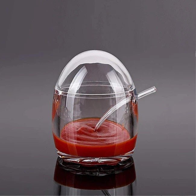 Acrylic Convenient Jam Jar, Clear Seasoning Box - Techmanistan in Pakistan
