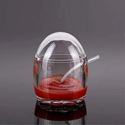 Acrylic Convenient Jam Jar, Clear Seasoning Box - Techmanistan in Pakistan