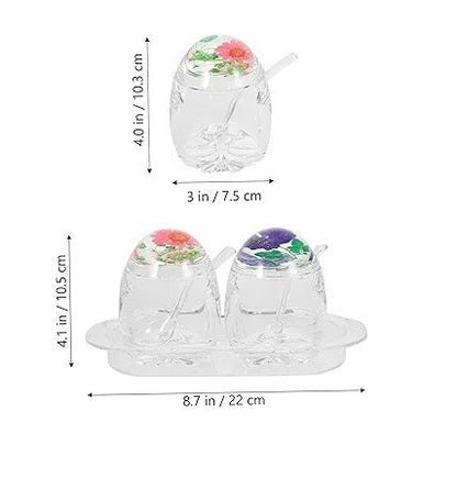 Acrylic Convenient Jam Jar, Clear Seasoning Box - Techmanistan in Pakistan