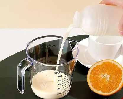 Acrylic Measuring Jug with Scale - Techmanistan in Pakistan